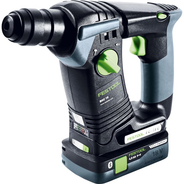 Festool Akku-Bohrhammer BHC 18 HPC 4,0 I-Plus / 2x 4,0 Ah Akku + Ladegerät im Systainer - 577602