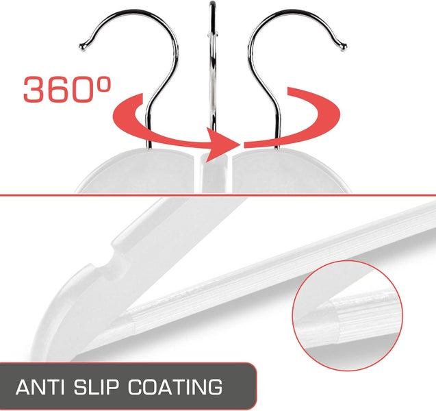 Kleiderbügel mit 360 Grad Drehfunktion und Antirutschbeschichtung