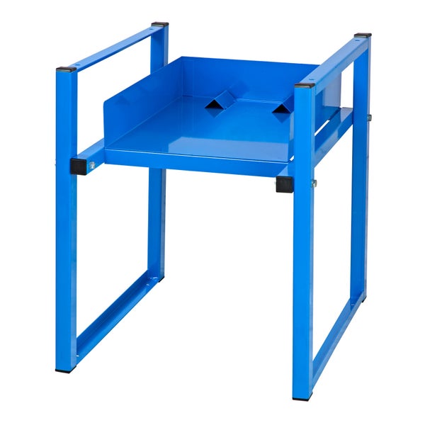 PROREGAL Fassregal für 30 bis 60 Liter Fässer Uno HxBxT 58 x 45,6 x 64 cm Blau