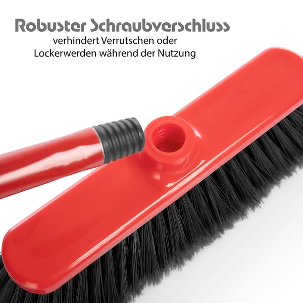 Bürstenkopf mit Gewinde für Besenstiel