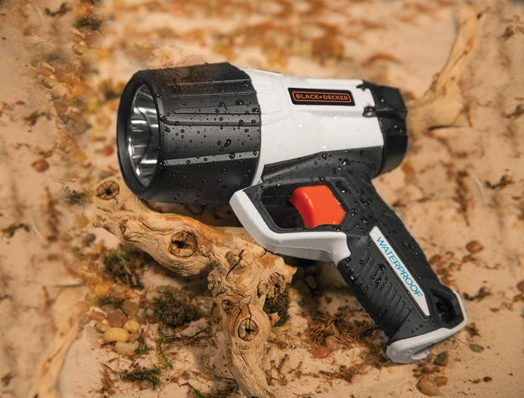 Black & Decker SLV4 LED Kompakt Taschenlampe, 500 Lumen - Lampe Wasserdicht