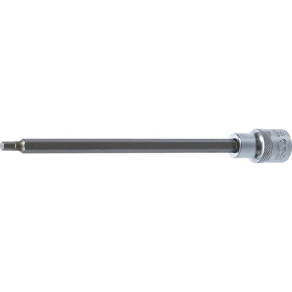 BGS Bit-Einsatz Länge 200 mm Antrieb Innenvierkant 12,5 mm (1/2) Innensechskant 5 mm - 4275