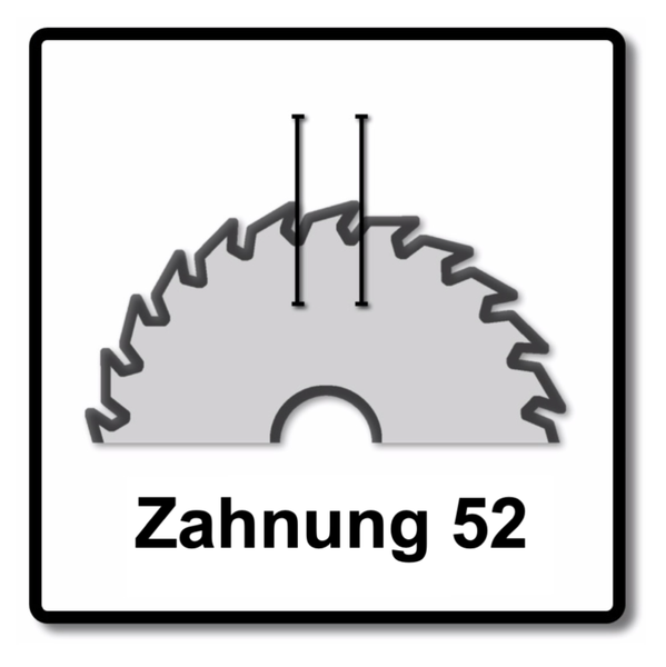 Festool Feinzahn Kreissägeblatt Set 3x 210 x 30 x 2,4 mm W52 210 mm ( 3x 493199 ) 52 Zähne