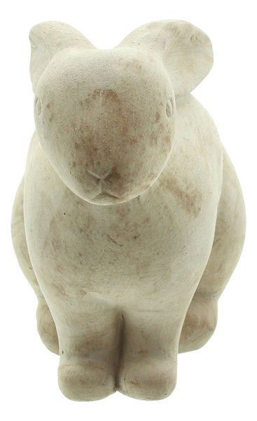 FRANK FLECHTWAREN | Hase Albert, TERRACOTTA, 22 x 13 x 18 cm