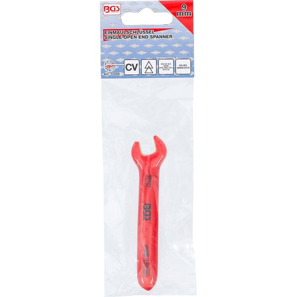BGS Single Open End Spanner, 9 mm, in Verpackung