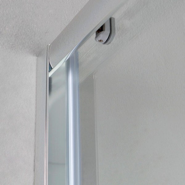 120x80 cm Duschkabine mit Fronteinstieg , Duschtür + Seitenwand, transparent | New Giada