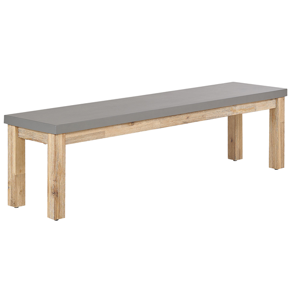 Gartenbank OSTUNI 160 cm Beton Grau