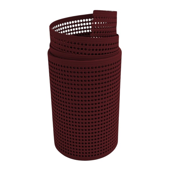 Duschmatte aus Kunststoff mit Löchern