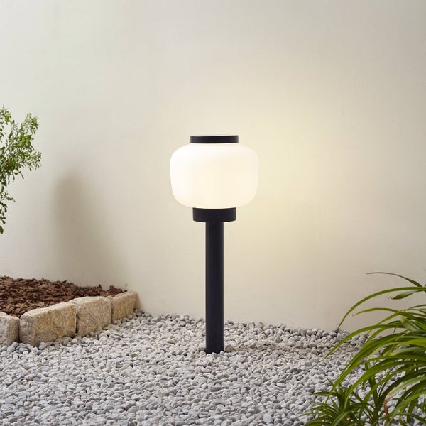 Lindby Orfeas (spritzwassergeschützt (Modern) in Schwarz aus Aluminium (1 flammig, E27)