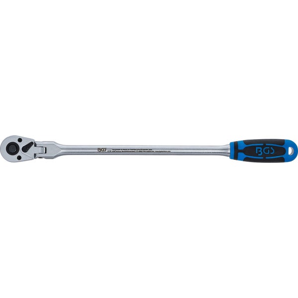 BGS Gelenkknarre arretierbar extra lang Abtrieb Außenvierkant 6,3 mm (1/4) 304 mm - 638