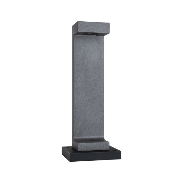 LED Pollerleuchte Concrea IP65 616mm 3000K 6,8W 200lm 230V Schwarzer Sandstein Beton