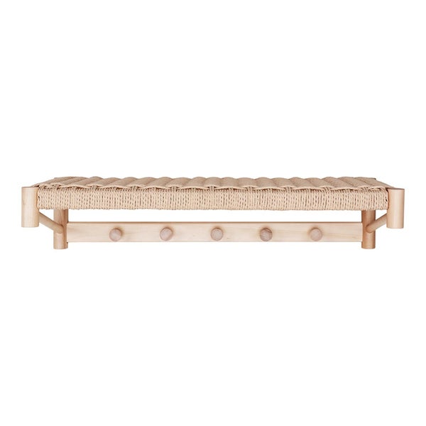 Abano Wandgarderobe natur. 78 X 31 X 17 cm