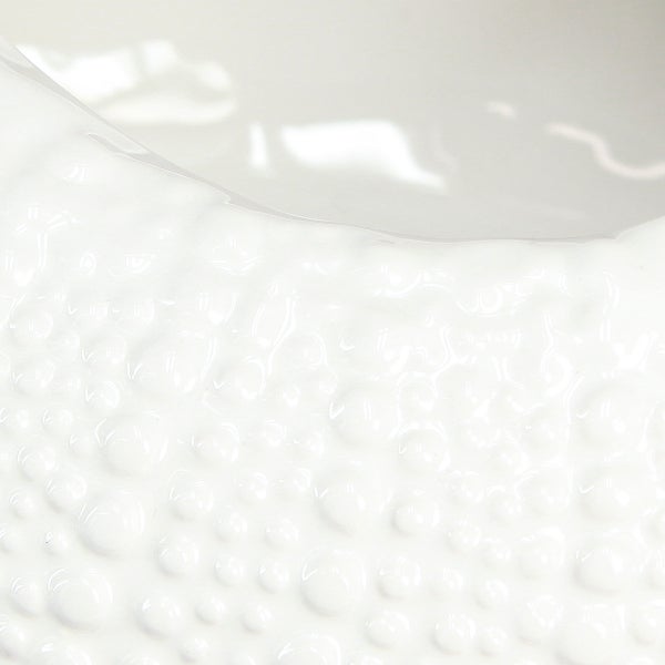 Nahaufnahme einer Oberfläche mit blasenförmiger Textur