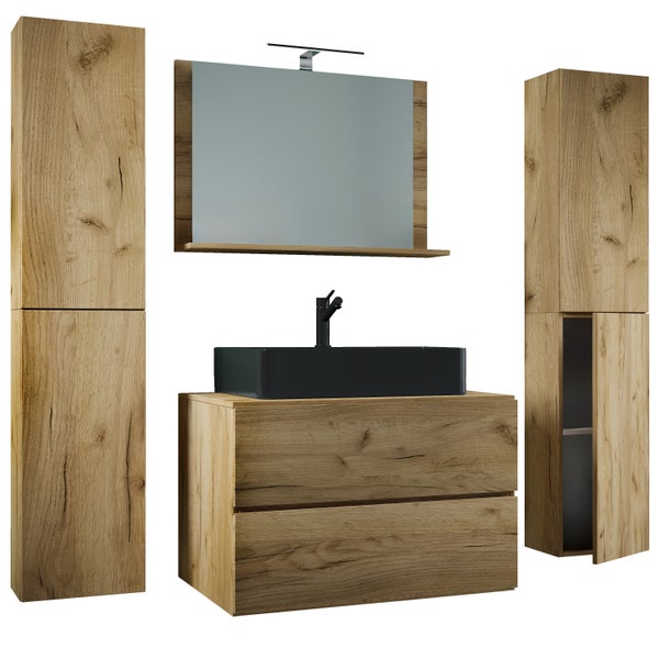Holzfliese in Holzoptik