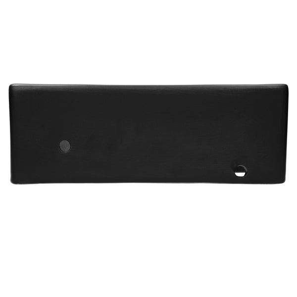 ML-Design Waschbecken aus Keramik in Schwarz matt 35,5x20,5x12,5 cm, klein, Rechteckige Aufsatzwaschbecken, Moderne Waschtisch, Waschschale mit Hahnloch rechts, Waschplatz für Badezimmer/Gäste-WC