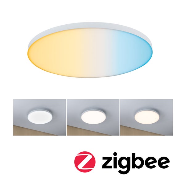 LED Panel Smart Home Zigbee 3.0 Velora rund 400mm 22W 2200lm Tunable White Weiß dimmbar