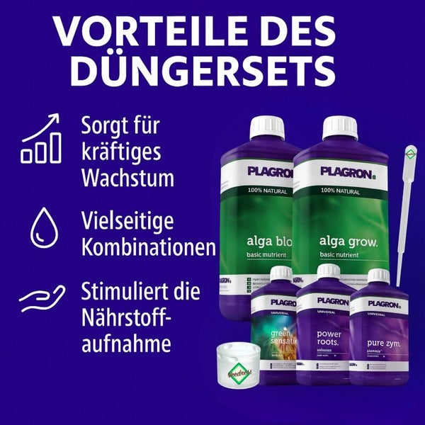 Plagron Düngerset für Pflanzen