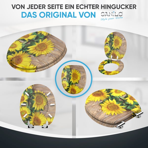WC-Sitz mit Absenkautomatik Sunflower