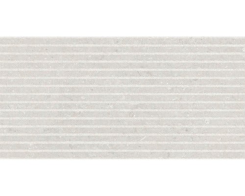 Dekorfliese Rigat-one Shellstone bianco 60x120cm