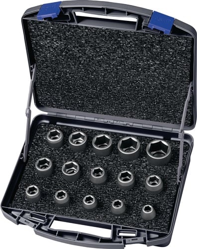 Steckschlüsseleinsatz-Set im Werkzeugkoffer