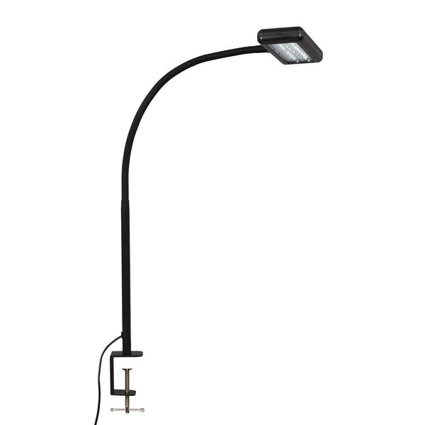 LED Klemmleuchte Tageslicht Kabelschalter 7,5 W schwarz Metall Briloner