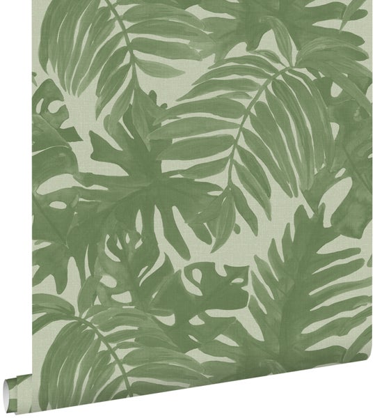 Tapetenrolle mit Pflanzenmuster