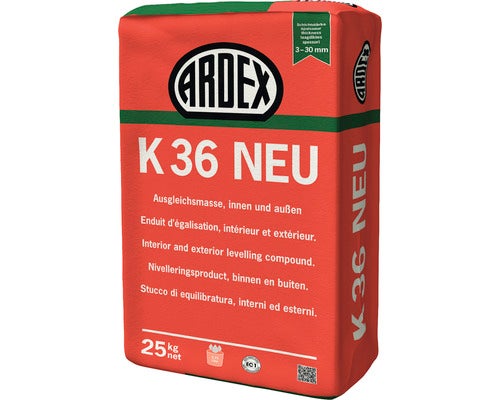 Ausgleichsmasse ARDEX K 36 NEU, 25 kg