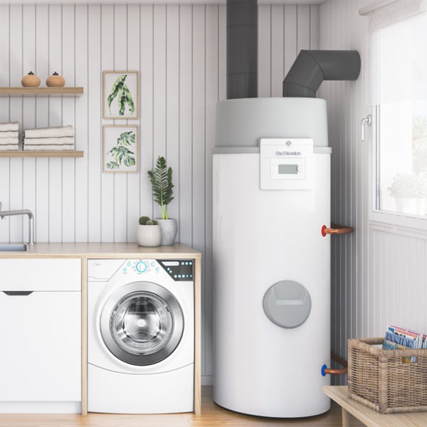 Thermodynamischer Monoblock-Warmwasserbereiter Elensio De Dietrich 250 Umluft / Außenluft