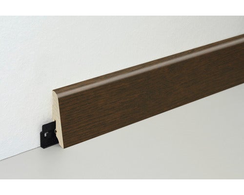Sockelleiste Eiche marenobraun furniert SU060L 19x58x2500 mm