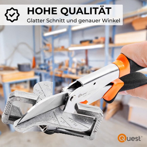 Quest Profilschere 990-N5 für präzise Winkelschnitte