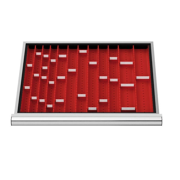 WS24 Schubladeneinteilung Muldenplatten BLH 50 mm Innenmaß 600 x 450 mm - WS24-100228