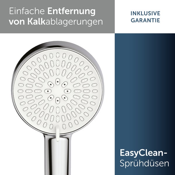 Duschkopf mit Antikalkfunktion und EasyClean-Sprühdüsen