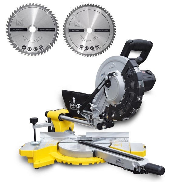 BAMATO Kappzugsäge mit zwei Sägeblättern