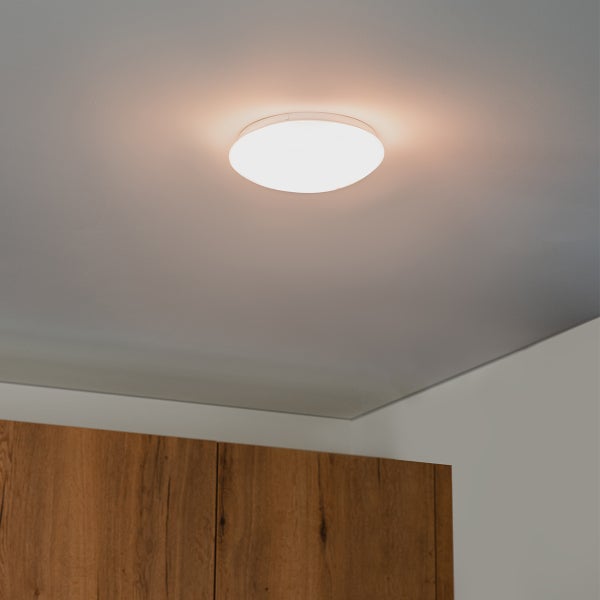 Moderne Deckenleuchte weiß 26 cm inkl. LED - Iene
