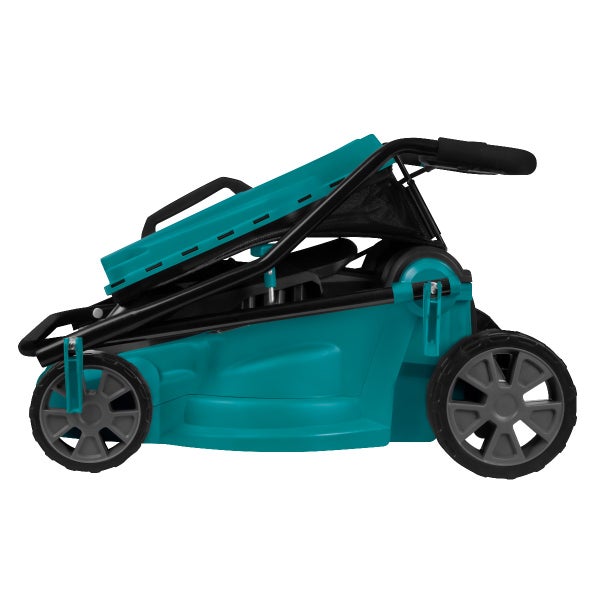 VONROC Rasenmäher 40V - 38cm Schnittbreite - Zentrale Höhenverstellung - Inkl. zwei 4.0Ah Akkus und Doppel-Schnellladegerät