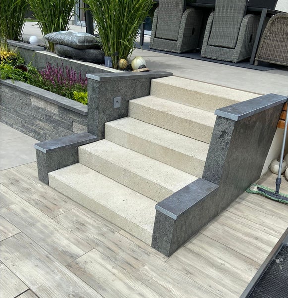 Steinfurnier Wandverkleidung aus Naturstein Schieferfurnier silber grau 244 x 122 cm ModernStone