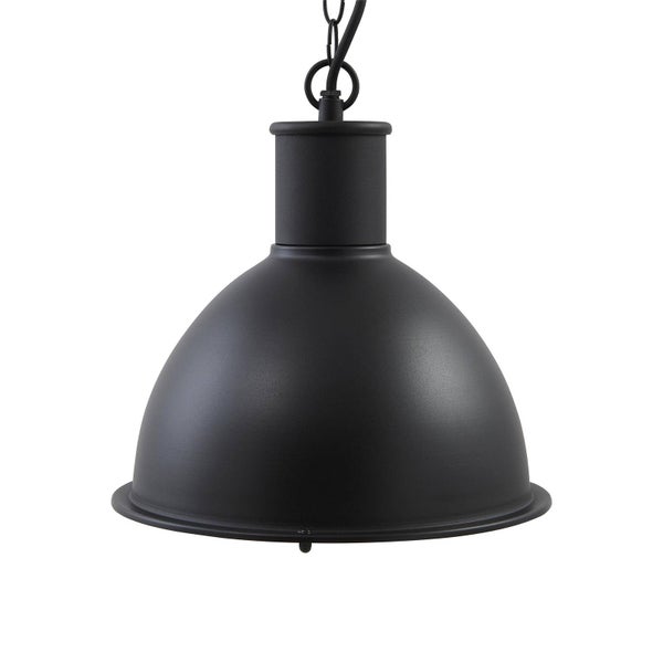 Lindby Außenleuchte Luciane (spritzwassergeschützt in Schwarz aus Aluminium (1 flammig, E27) - Pendelleuchte außen