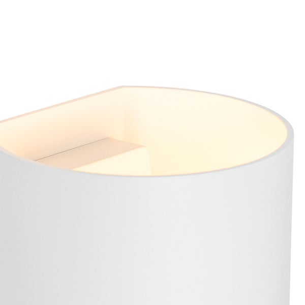 Weiße Innenwandleuchte