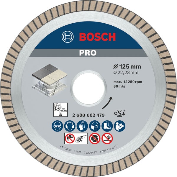 Bosch Pro Trennscheibe, Durchmesser 125 mm