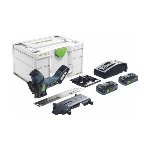 Festool ISC 240 HPC 4,0 EBI-Plus Akku Dämmstoffsäge 18 V 240 mm ( 576569 ) + 2x Akku 4,0 Ah + Ladegerät + Systainer ( Nachfolger von 574819 )