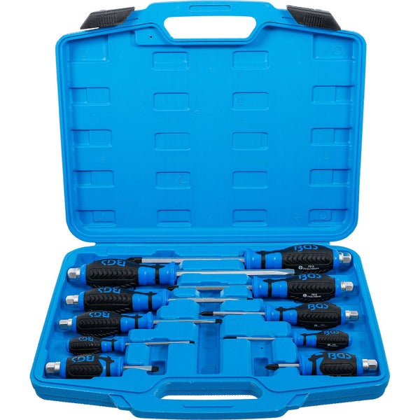 BGS Schraubendreher-Satz in geöffnetem Werkzeugkoffer