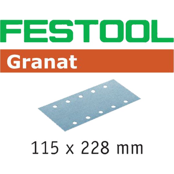Festool Granat Schleifblatt, 115 x 228 Millimeter