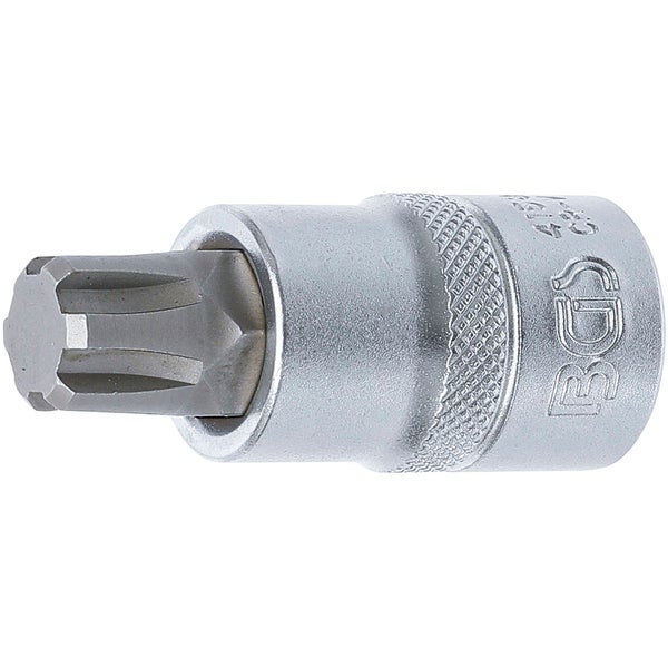 BGS Bit-Einsatz Antrieb Innenvierkant 12,5 mm (1/2) Keil-Profil (für RIBE) M14 - 4158