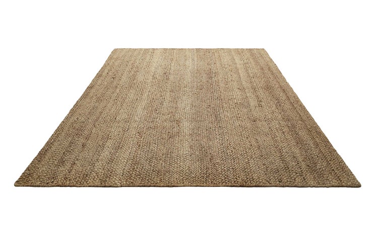 Nachhaltiger Teppich Natur Braun aus Jute Camari Green Looop 200x290 cm