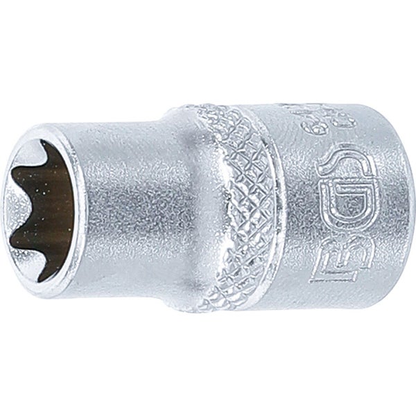 BGS Steckschlüssel-Einsatz E-Profil Antrieb Innenvierkant 6,3 mm (1/4) SW E10 - 6430