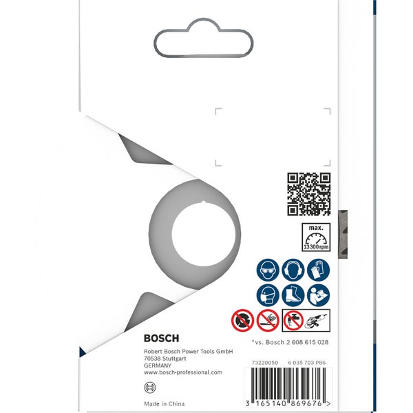 Bosch PRO Multi Material Diamanttrennscheibe 115 x 22,23 mm - 2608615057