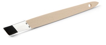 Heizkörperpinsel mit langem Holzstiel und Metallfassung für Malerarbeiten