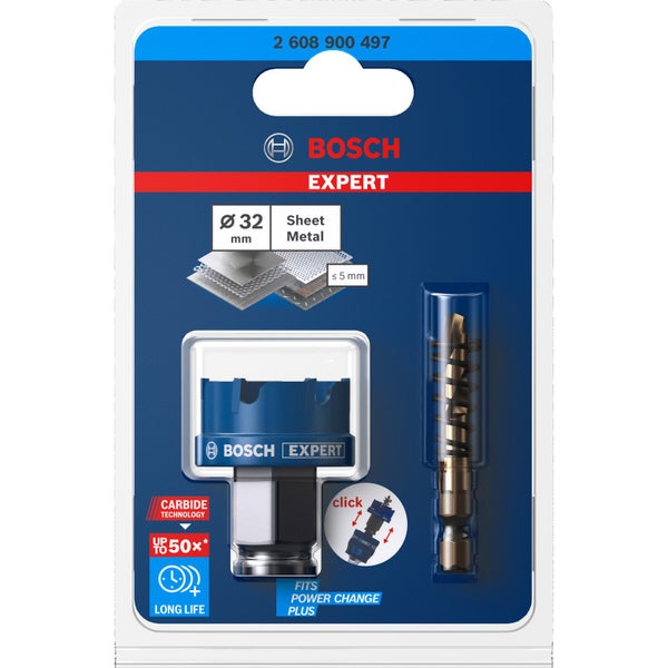 Bosch Expert Sheet Metal Lochsäge 32 x 40 mm - 2608900497