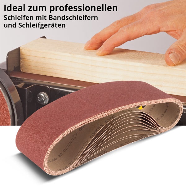 Schleifband für Bandschleifer zum professionellen Schleifen