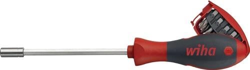 Wiha Logo Steckschlüssel-Bithalter mit Bit-Magazin